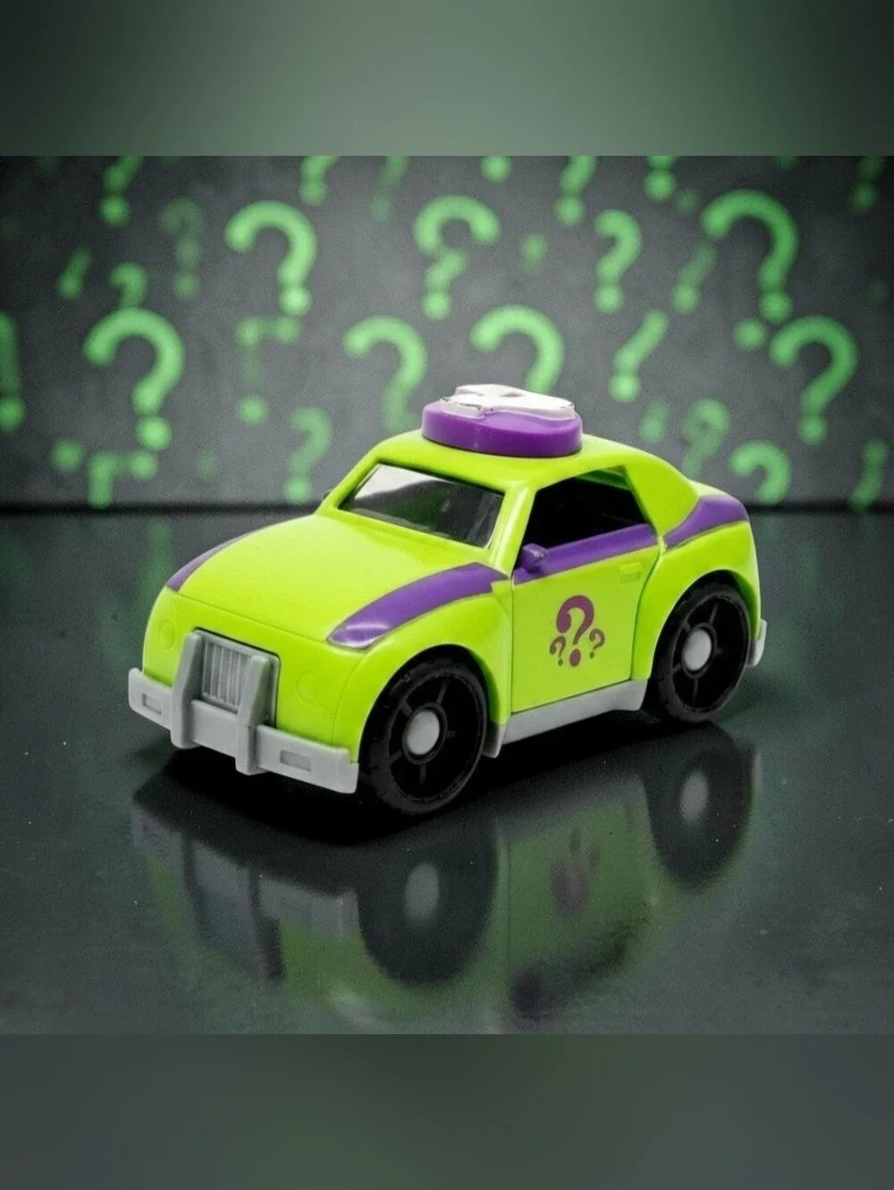 2009 Fisher Price Imaginext DC Super Friends The Riddler Car Vehicle Toy Mattel.